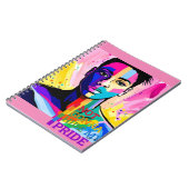 本物らしさのスパイラルフォトノートブックの採用 ノートブック (左側)