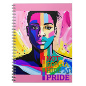 本物らしさのスパイラルフォトノートブックの採用 ノートブック (正面)