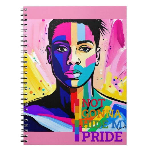 本物らしさのスパイラルフォトノートブックの採用 ノートブック (正面)