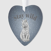 本物主義のバセットハウンドタグ オーナメント (正面)