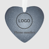 本物主義のバセットハウンドタグ オーナメント (裏面)