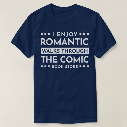 本物本愛好家漫画本Tシャツ Tシャツ (デザイン正面)