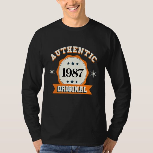 本物1987オリジナル Tシャツ (正面)