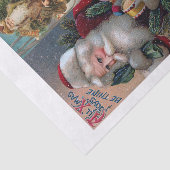 本物（AIではない）のヴィンテージサンタクロースはがき 薄葉紙 (詳細)