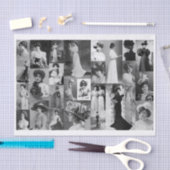 本物（AIではない）のヴィンテージビクトリアンの写真 薄葉紙 (クラフト)