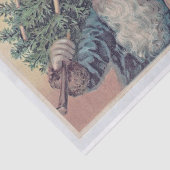 本物（AIではない）のヴィンテージ大型サンタハガキ 薄葉紙 (詳細)