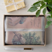 本物（AIではない）のヴィンテージ大型サンタハガキ 薄葉紙 (ギフト)