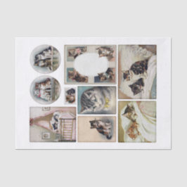 本物（AIではない）のヴィンテージH.マグワイア（1860年～1909年） 薄葉紙