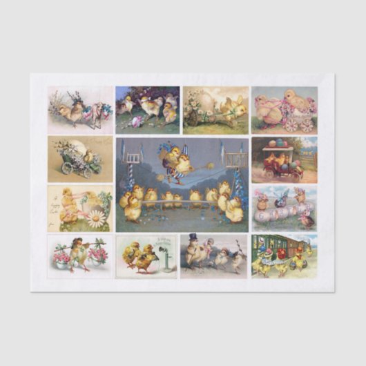 本物(AI)ヴィンテージイースターシックエフエメラ 薄葉紙 (正面)