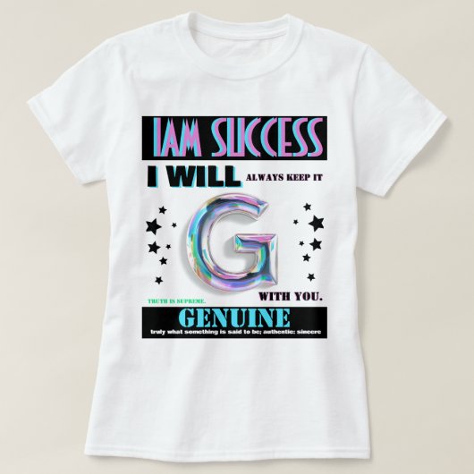本物 Tシャツ (デザイン正面)