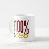 本物CEO コーヒーマグカップ (正面左)