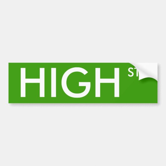 本町通り バンパーステッカー (正面)