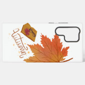 本秋の電話ケース SAMSUNG GALAXYケース (裏面横)