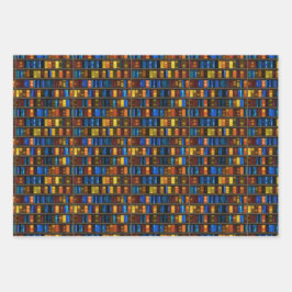 本箱ラッピング紙フラットシートセット3 ラッピングペーパーシート