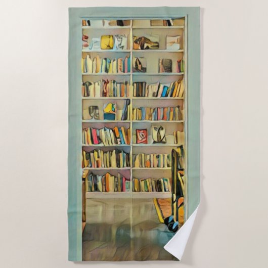 本素晴らし好きの贈り物 ビーチタオル (正面)