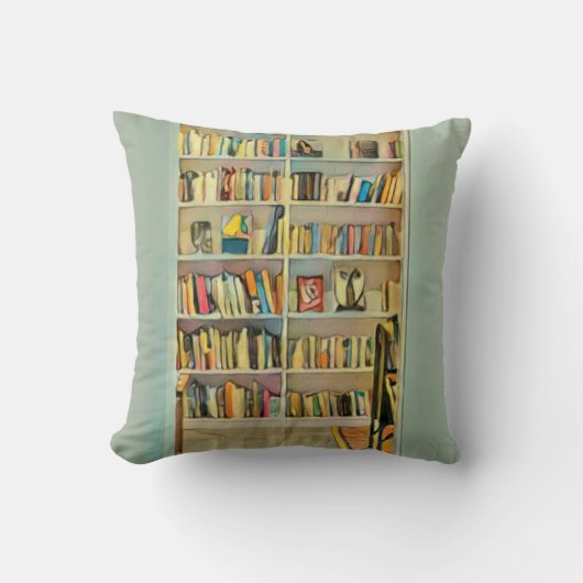 本素晴らし愛好家への贈り物 クッション (正面)