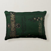 本素朴表紙クッショビクトリアンン花本 アクセントクッション (正面)