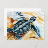 本羽孵化 ポストカード (正面/裏面)