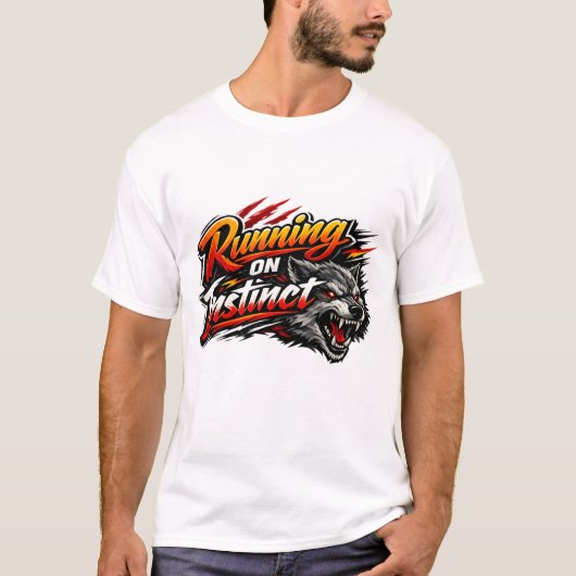 本能で走る Tシャツ (正面)