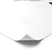 本能寺の書道の明智光秀の敵 ポスター (角)