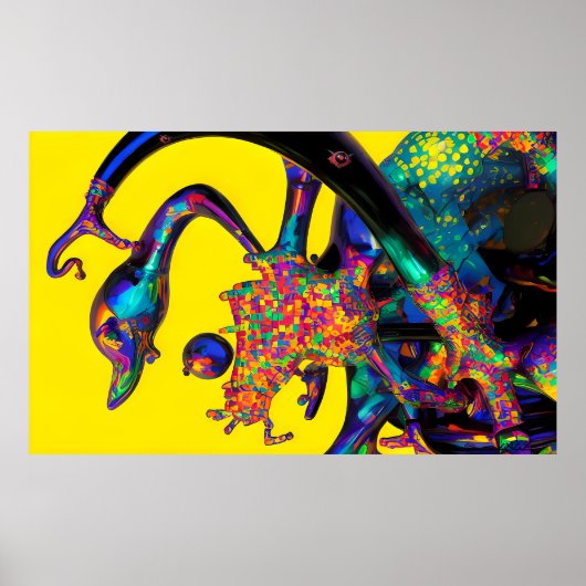 本能 – Ken Gage Art ポスター (正面)