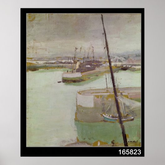 本船港, 1919 ポスター (正面)
