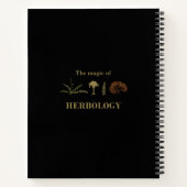 本草学の本草学の本草学者 ノートブック (裏面)