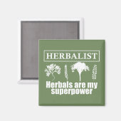 本草学者の群れは私の超大国だ マグネット (正面/裏面)