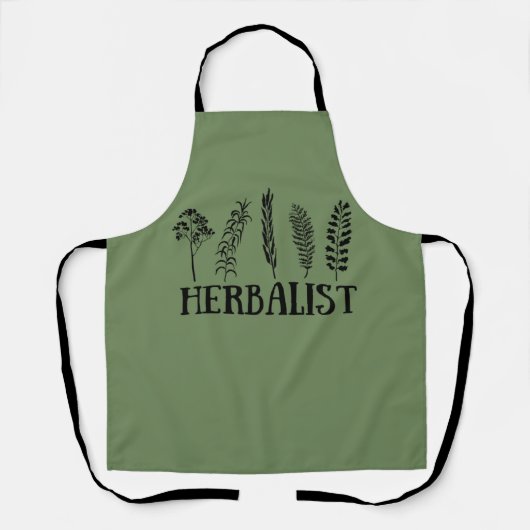 本草類本草学者 エプロン (正面)