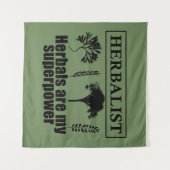 本草類本草学者 タペストリー (正面(横))