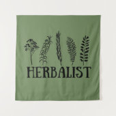 本草類本草学者 タペストリー (正面)