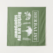 本草類本草学者 タペストリー (正面(横))