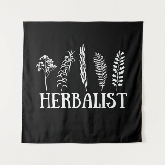 本草類本草学者 タペストリー (正面)