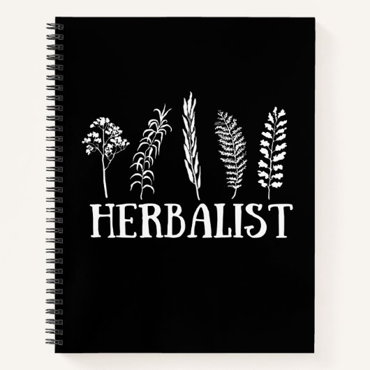 本草類本草学者 ノートブック (正面)