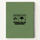 本草類本草学者 ノートブック (裏面)