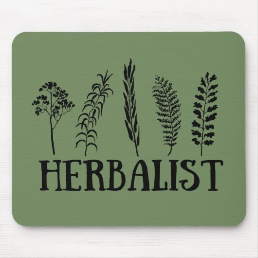 本草類本草学者 マウスパッド (正面)