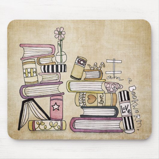 本虫だ マウスパッド (正面)