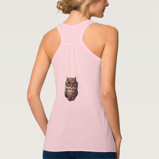 本虫と夜鳥 タンクトップ (裏面)