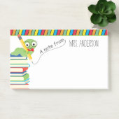 本虫の先生からのメモ ポストイット (オフィス)