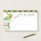 本虫の先生からのメモ ポストイット (デスク)