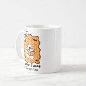 本虫幽霊読のレトロボークレピ実在ンIt コーヒーマグカップ (正面左)