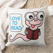 本虫読好き クッション (ブランケット)