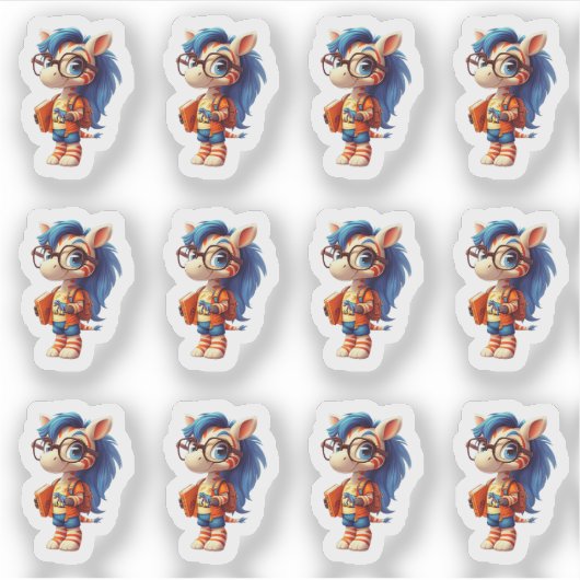 本虫 シール (正面)