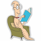 本虫 シール (正面)