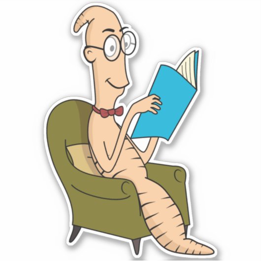 本虫 シール (正面)