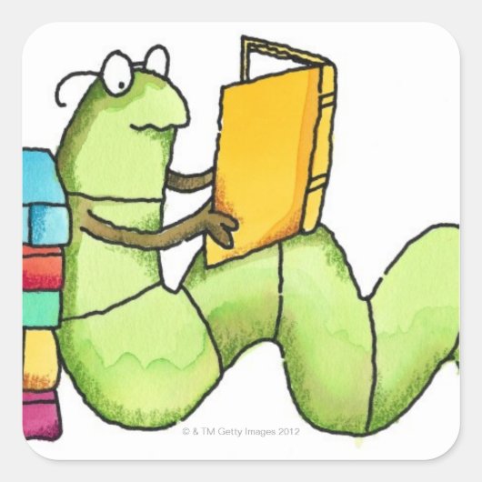 本虫 スクエアシール (正面)