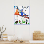 本虫 ポスター (キッチン)