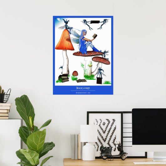 本虫 ポスター (ホームオフィス)