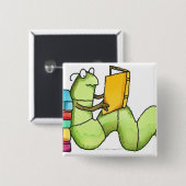 本虫 缶バッジ (正面&裏面)