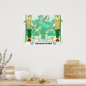 本読と想像の世界へ ポスター (キッチン)